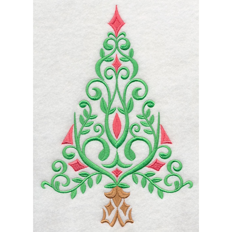 Festive Filigree Christmas Tree 3