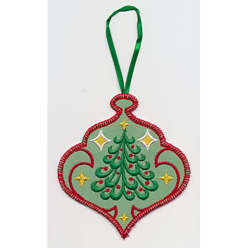 Filigree Christmas Tree Ornament 2 (In-the-Hoop)