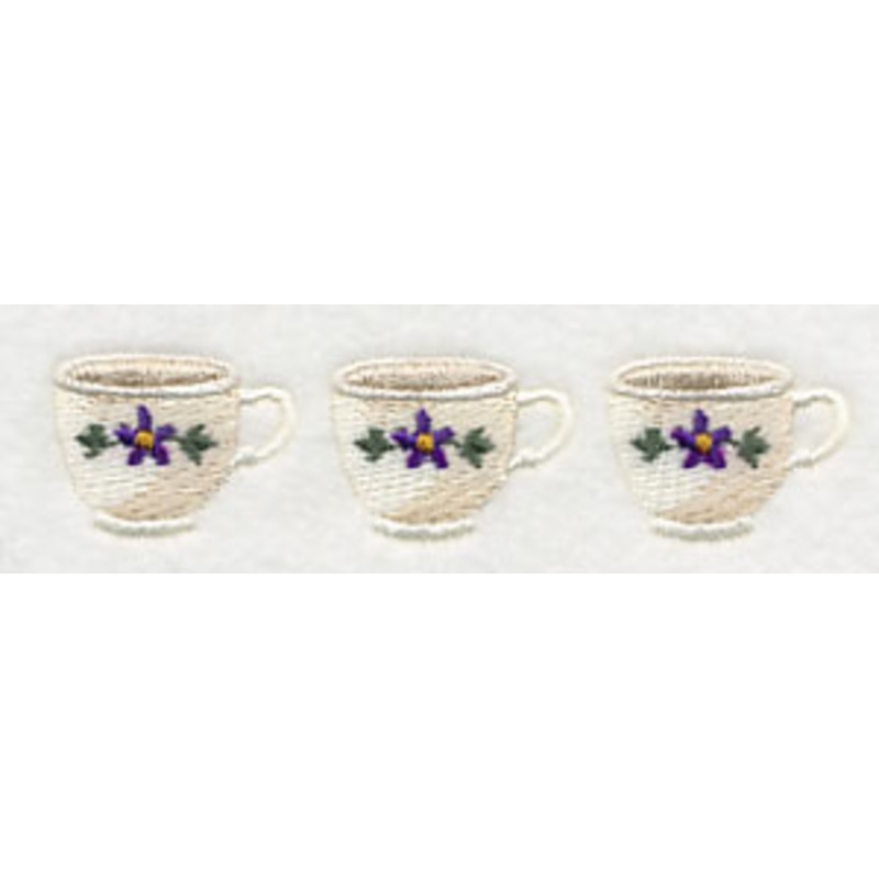 Teacup Border|0.9″ x 3.89″ / 22.85mm x 98.86mm