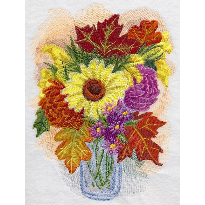 Autumn Blooms in Watercolor|9.26″ x 6.96″ / 235.24mm x 176.79mm|7.7″ x 5.83″ / 195.58mm x 148.13mm|6.38″ x 4.85″ / 161.96mm x 123.27mm|All Sizes