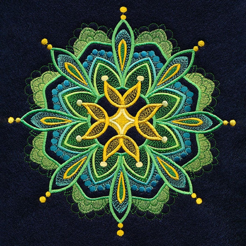 Bohemian Kaleidoscope Circle|7.8″ x 7.8″ / 198.17mm x 198.13mm|6.85″ x 6.85″ / 174.06mm x 174.03mm|5.85″ x 5.85″ / 148.66mm x 148.64mm|4.85″ x 4.85″ / 123.25mm x 123.23mm|All Sizes