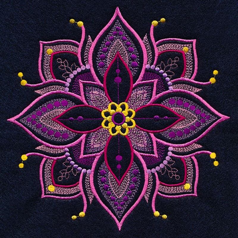 Bohemian Kaleidoscope Mandala|7.8″ x 7.8″ / 198.03mm x 198.03mm|6.85″ x 6.85″ / 174.04mm x 174.04mm|5.85″ x 5.85″ / 148.63mm x 148.63mm|4.85″ x 4.85″ / 123.11mm x 123.11mm|All Sizes