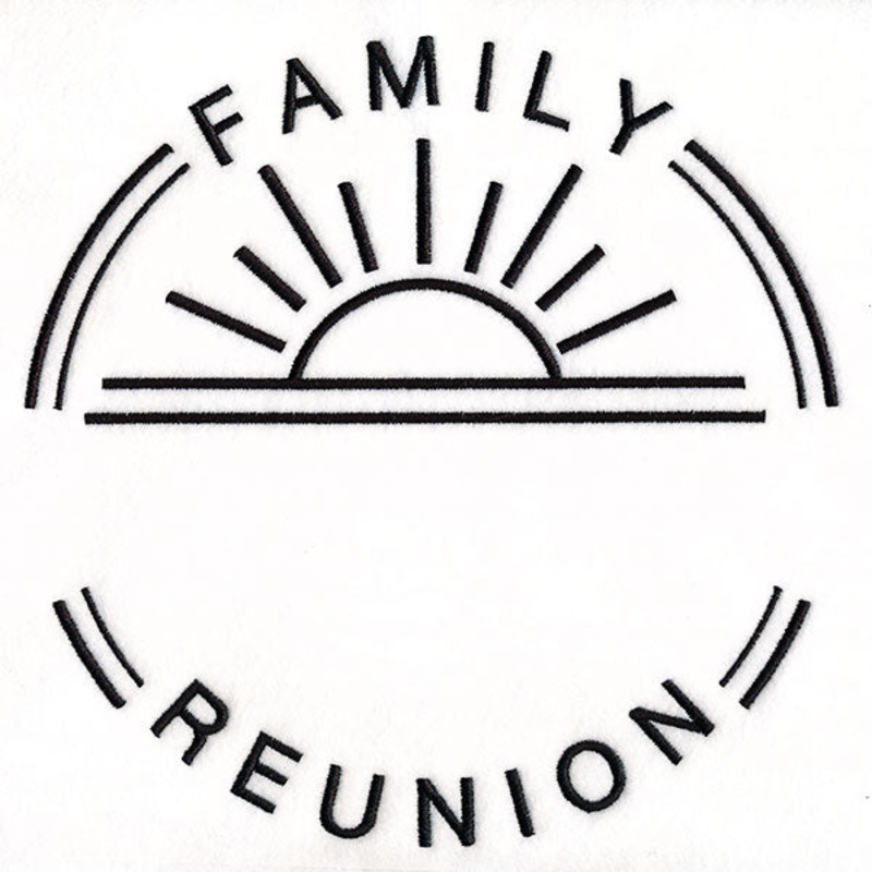 Customizable Family Reunion – Satin Stitch