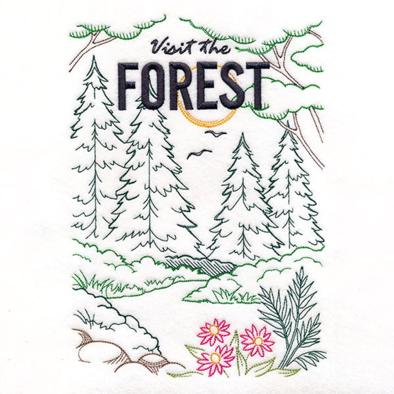 Destination Scene – Forest|9.7″ x 6.85″ / 246.41mm x 173.99mm|7.8″ x 5.51″ / 198.12mm x 139.9mm|6.87″ x 4.85″ / 174.46mm x 123.19mm|All Sizes