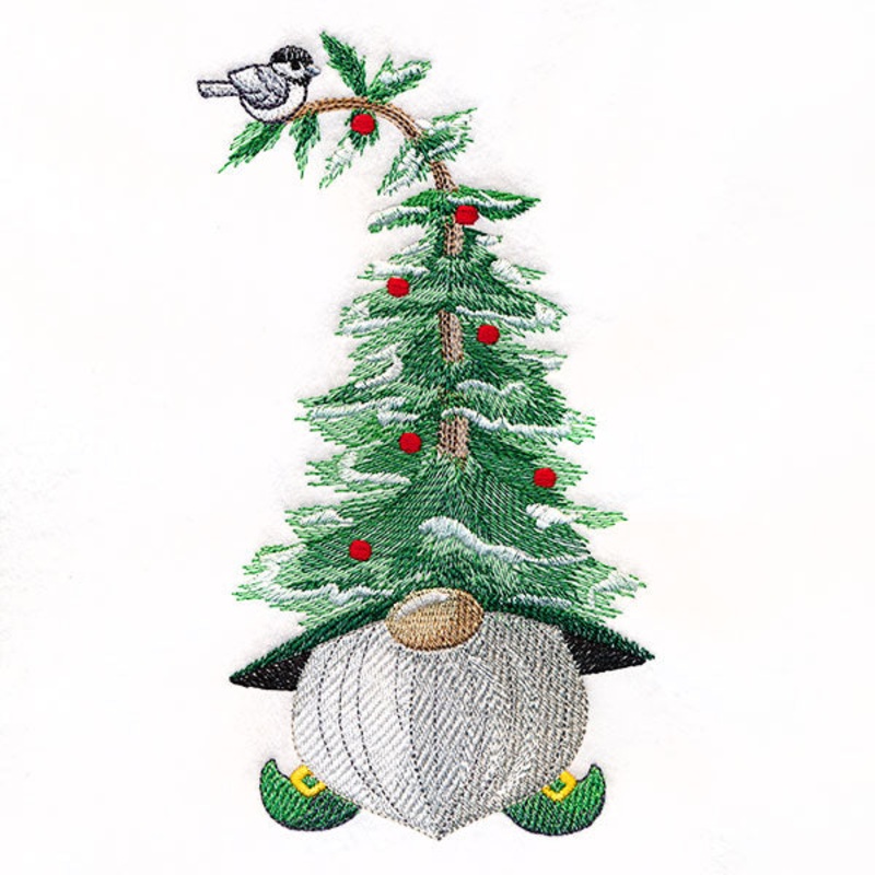 Evergreen Christmas Tree Gnome