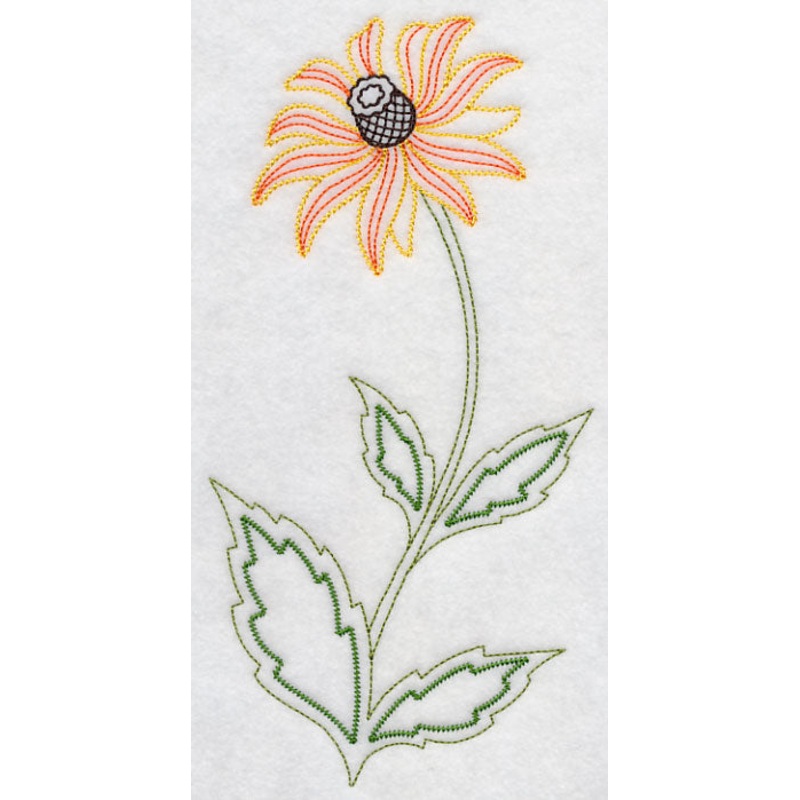 Long Stemmed Black-eyed Susan (Vintage)