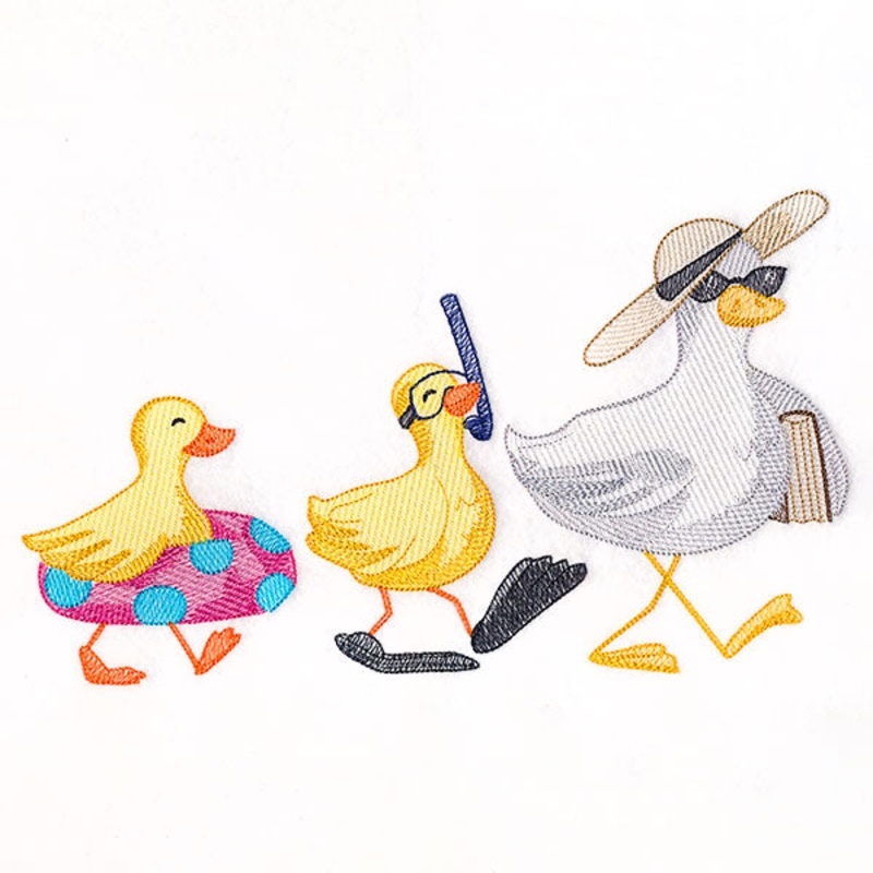To the Beach Duck Border|6.28″ x 11″ / 159.57mm x 279.38mm|5.36″ x 9.38″ / 136.07mm x 238.24mm|4.44″ x 7.78″ / 112.83mm x 197.57mm|3.88″ x 6.8″ / 98.58mm x 172.61mm|All Sizes