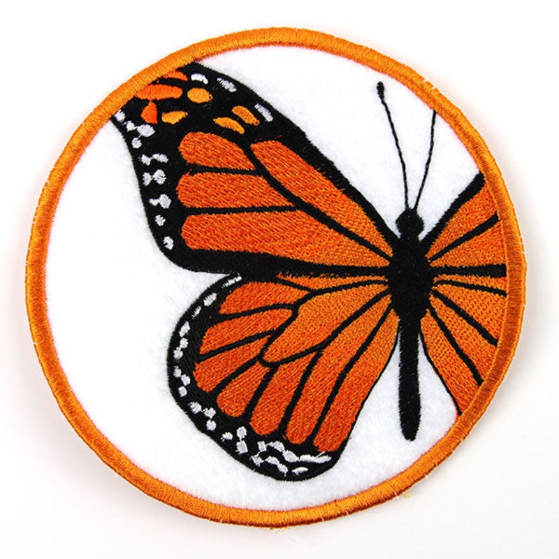 True Beauty Butterfly Coaster – Monarch (In-the-Hoop)