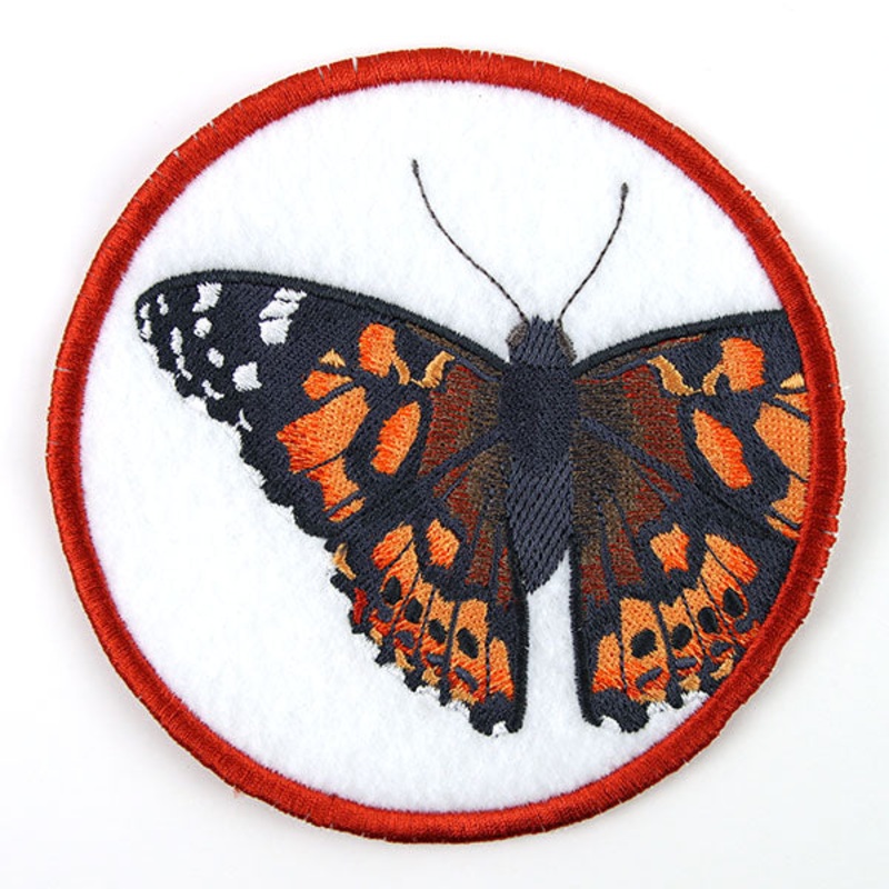 True Beauty Butterfly Coaster – Painted Lady (In-the-Hoop)