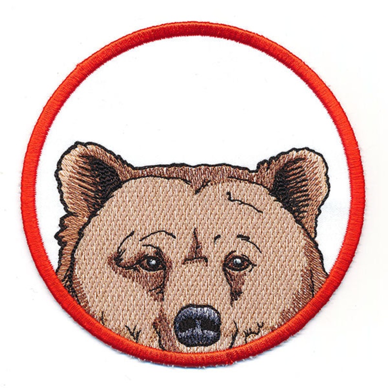 Autumn Animals Coasters – Bear (In-the-Hoop)