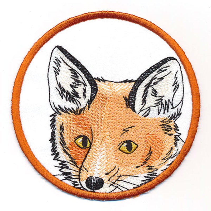 Autumn Animals Coasters – Fox (In-the-Hoop)