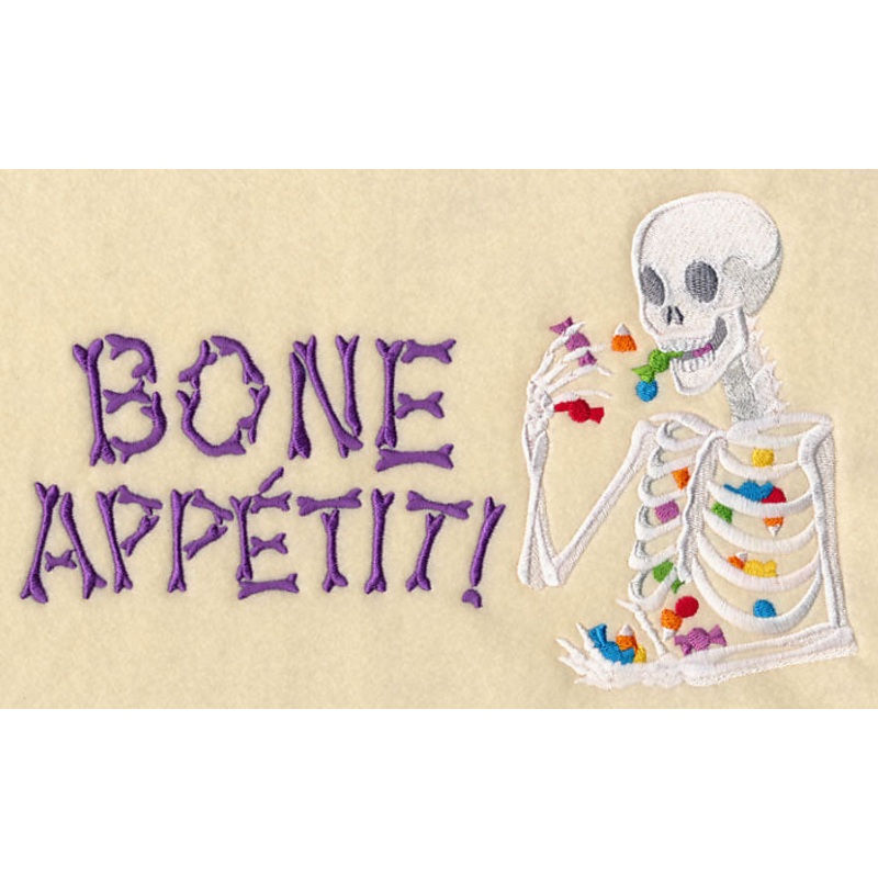 Bone Appetit!|5.67″ x 9.41″ / 144.13mm x 238.92mm|4.7″ x 7.8″ / 119.5mm x 198.04mm|4.14″ x 6.86″ / 105.19mm x 174.28mm|All Sizes