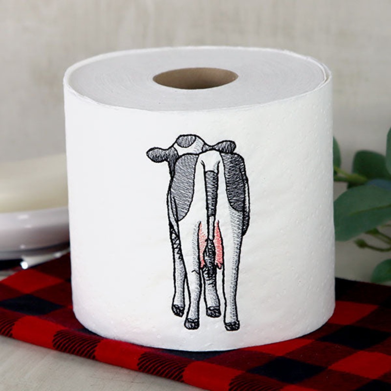 Bottoms Up Buddies – Cow|6.85″ x 3.37″ / 174.01mm x 85.5mm|3.85″ x 1.89″ / 97.9mm x 48.07mm|All Sizes