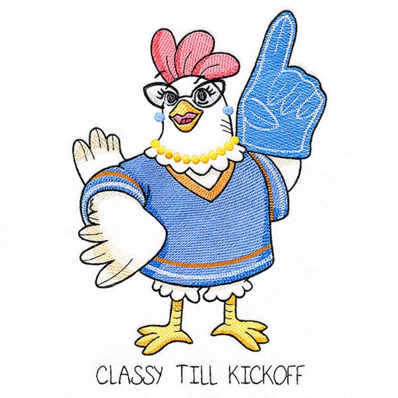 Classy Till Kickoff Chicken|9.94″ x 6.83″ / 252.59mm x 173.55mm|7.8″ x 5.36″ / 198.08mm x 136.13mm|6.86″ x 4.72″ / 174.26mm x 119.83mm|All Sizes