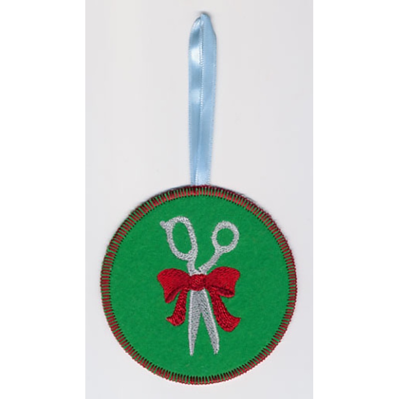 Craft a Little Christmas – Scissors Ornament (In-the-Hoop)