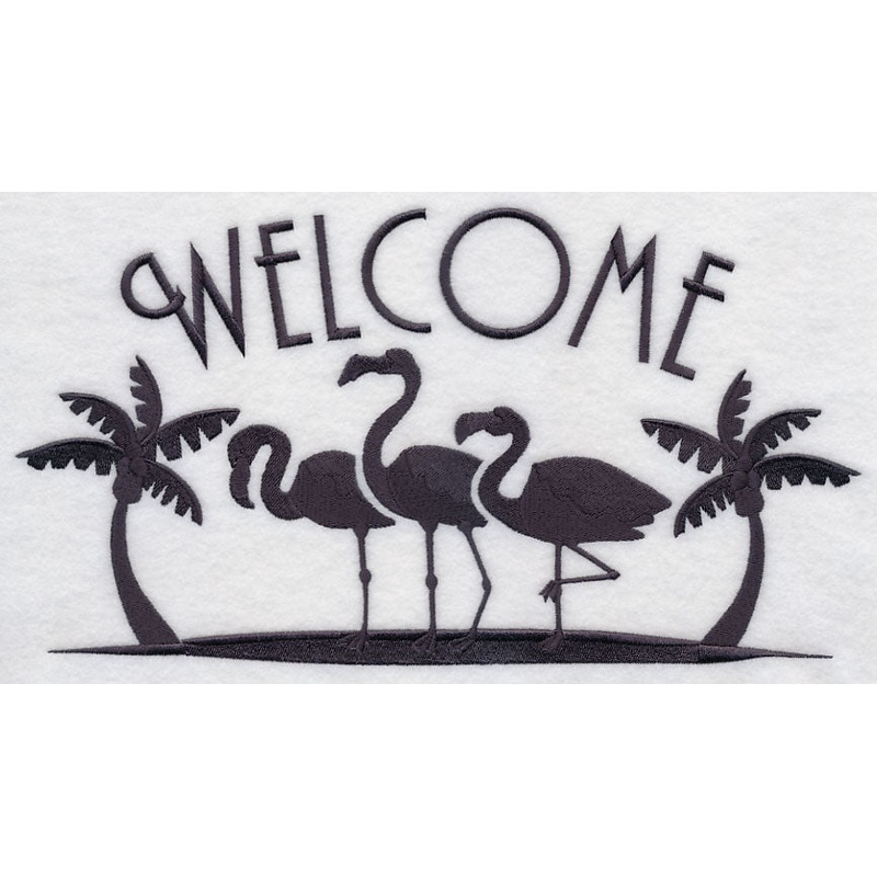 Tropical Welcome – Flamingos|6.37″ x 11.75″ / 161.92mm x 298.52mm|5.11″ x 9.42″ / 129.76mm x 239.15mm|4.23″ x 7.8″ / 107.56mm x 198.2mm|3.73″ x 6.86″ / 94.62mm x 174.32mm|All Sizes