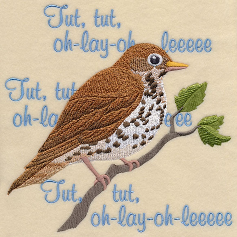 Wood Thrush Song|7.83″ x 7.81″ / 198.77mm x 198.37mm|4.86″ x 4.84″ / 123.44mm x 122.94mm|3.87″ x 3.85″ / 98.3mm x 97.79mm|6.93″ x 6.91″ / 175.93mm x 175.56mm|5.88″ x 5.86″ / 149.29mm x 148.91mm|All Sizes