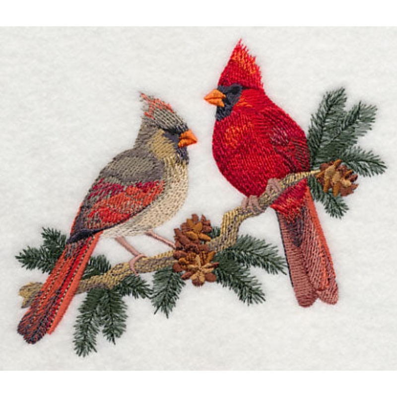 Cardinals in Pine|4.85″ x 5.57″ / 123.22mm x 141.53mm|3.38″ x 3.89″ / 85.76mm x 98.76mm|All Sizes