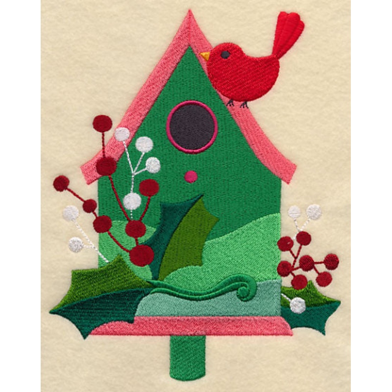 Christmas Birdie Bungalow – Bright Berries