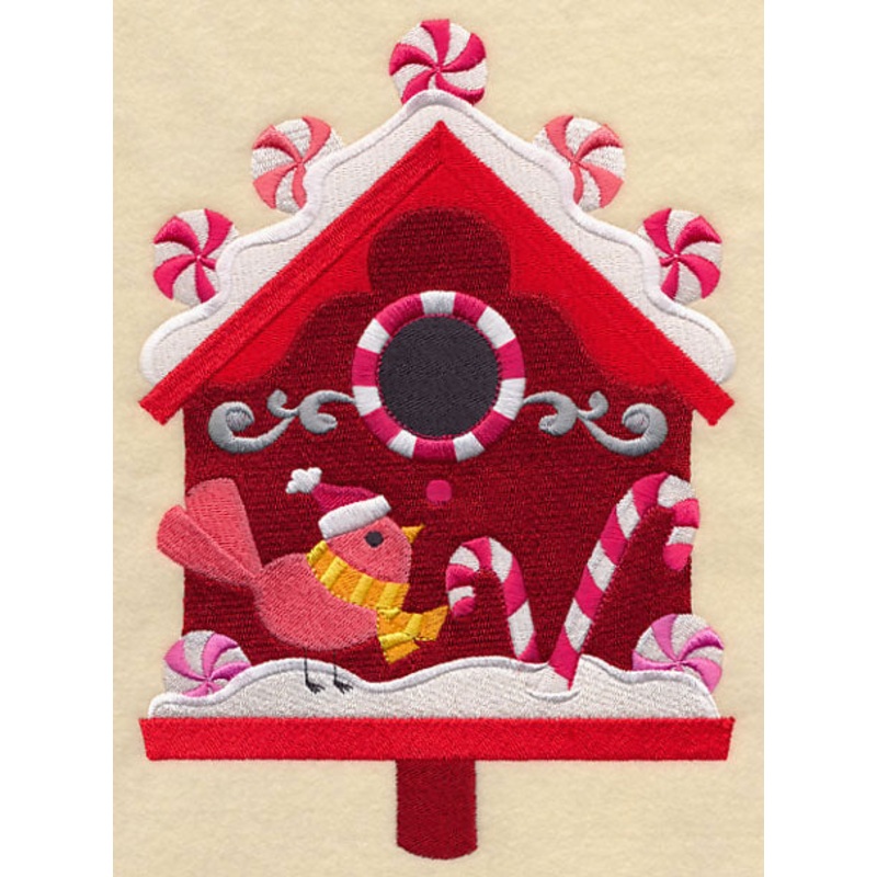 Christmas Birdie Bungalow – Peppermint