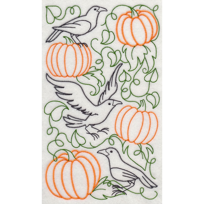 Crow and Pumpkin Medley (Vintage)