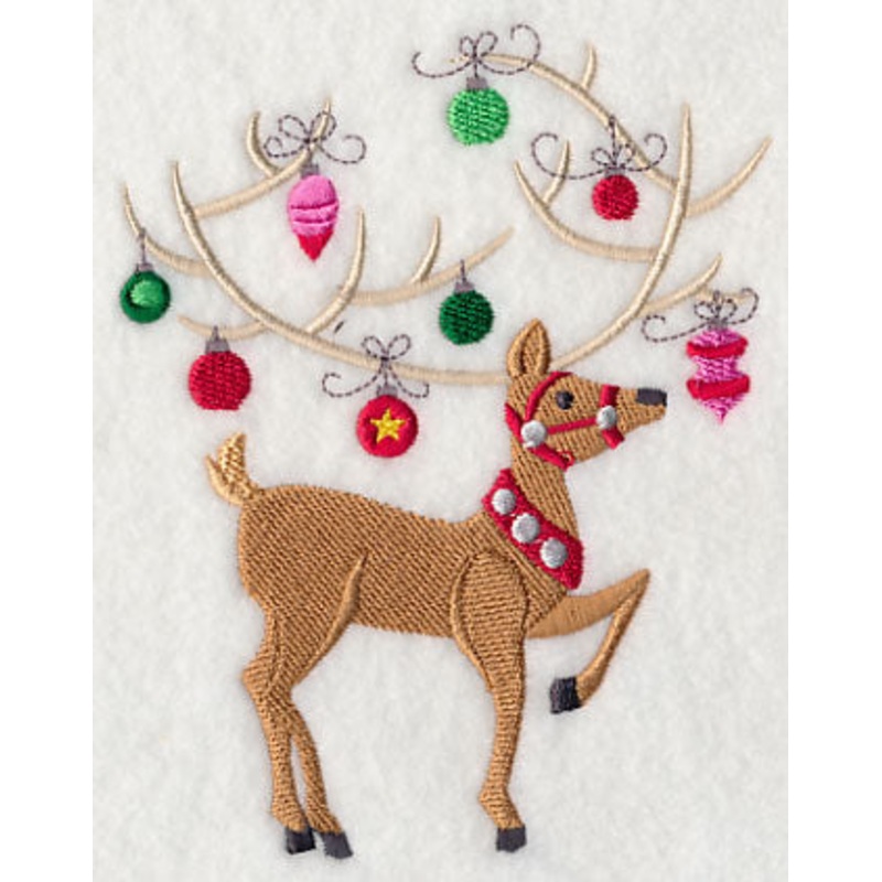 Tree Trimming Reindeer 1|5.57″ x 4.41″ / 141.52mm x 111.96mm|3.88″ x 3.07″ / 98.44mm x 77.94mm|All Sizes