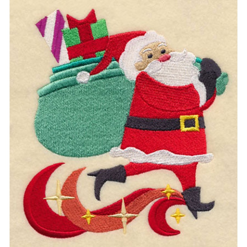 A Flurry of Christmas – Santa|5.39″ x 4.86″ / 136.83mm x 123.49mm|3.86″ x 3.48″ / 97.94mm x 88.46mm|All Sizes