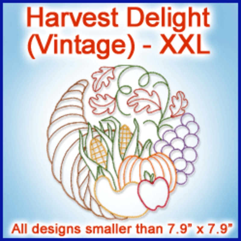 A Harvest Delight Design Pack|7.8″ x 7.74″ / 198.12mm x 196.6mm|6.9″ x 6.91″ / 175.26mm x 175.51mm|6.25″ x 5.88″ / 158.75mm x 149.35mm|4.95″ x 4.93″ / 125.73mm x 125.22mm|3.87″ x 3.88″ / 98.3mm x 98.55mm|All Sizes