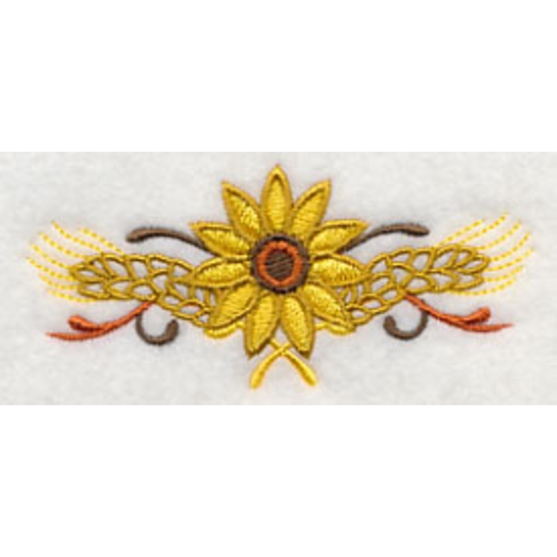 Bright Harvest Sunflower|1.53″ x 3.52″ / 38.86mm x 89.51mm