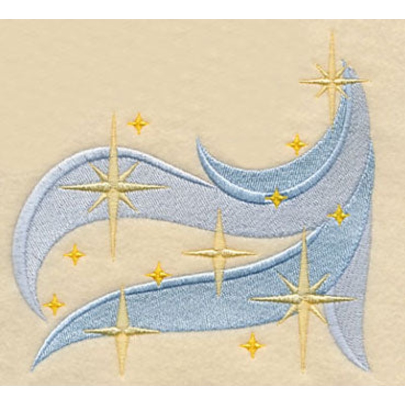 Christmas Blessing – Stars and Swirls