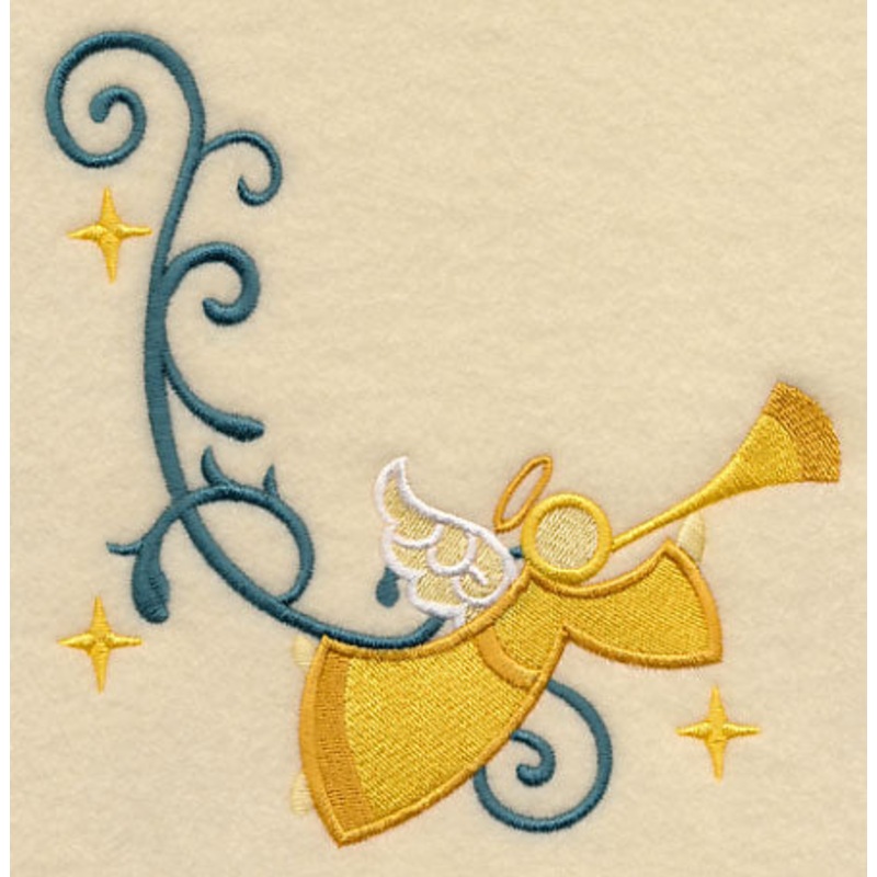 Trumpeting Angel Corner|5.86″ x 5.89″ / 148.88mm x 149.48mm|4.86″ x 4.88″ / 123.49mm x 123.91mm|3.84″ x 3.86″ / 97.56mm x 97.93mm|All Sizes