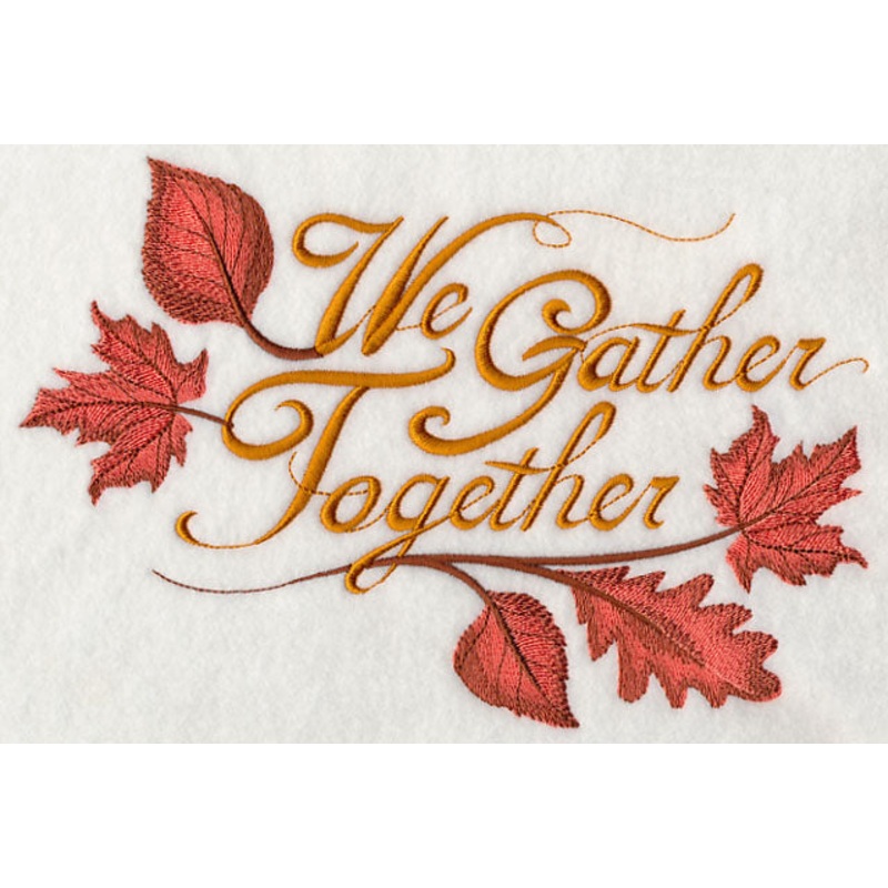 We Gather Together|5.82″ x 8.58″ / 147.94mm x 217.83mm|5.29″ x 7.8″ / 134.49mm x 198.04mm|4.62″ x 6.8″ / 117.36mm x 172.83mm|2.63″ x 3.87″ / 66.84mm x 98.32mm|All Sizes