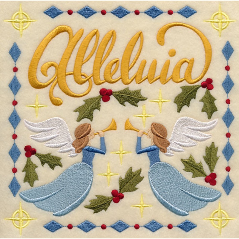 Alleluia with the Angels|7.79″ x 7.8″ / 197.87mm x 198.12mm|6.87″ x 6.88″ / 174.5mm x 174.75mm|5.85″ x 5.86″ / 148.59mm x 148.84mm|4.84″ x 4.85″ / 122.94mm x 123.19mm|3.84″ x 3.85″ / 97.54mm x 97.79mm|All Sizes