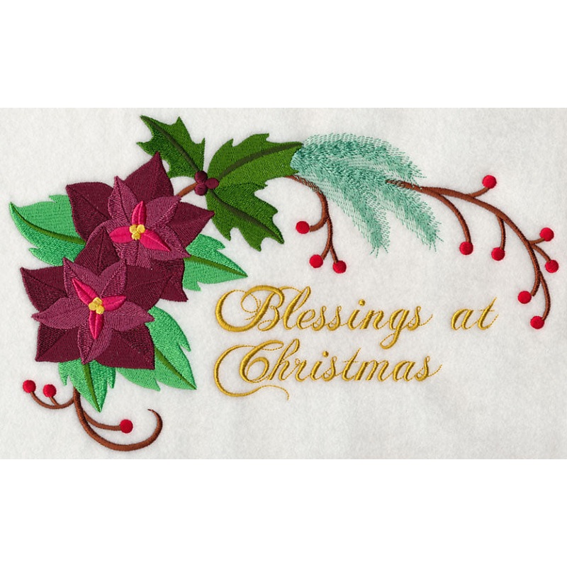 Blessings at Christmas Spray|6.89″ x 11.19″ / 175.08mm x 284.13mm|5.78″ x 9.4″ / 146.79mm x 238.64mm|4.8″ x 7.8″ / 121.86mm x 198.02mm|4.23″ x 6.87″ / 107.4mm x 174.38mm|All Sizes