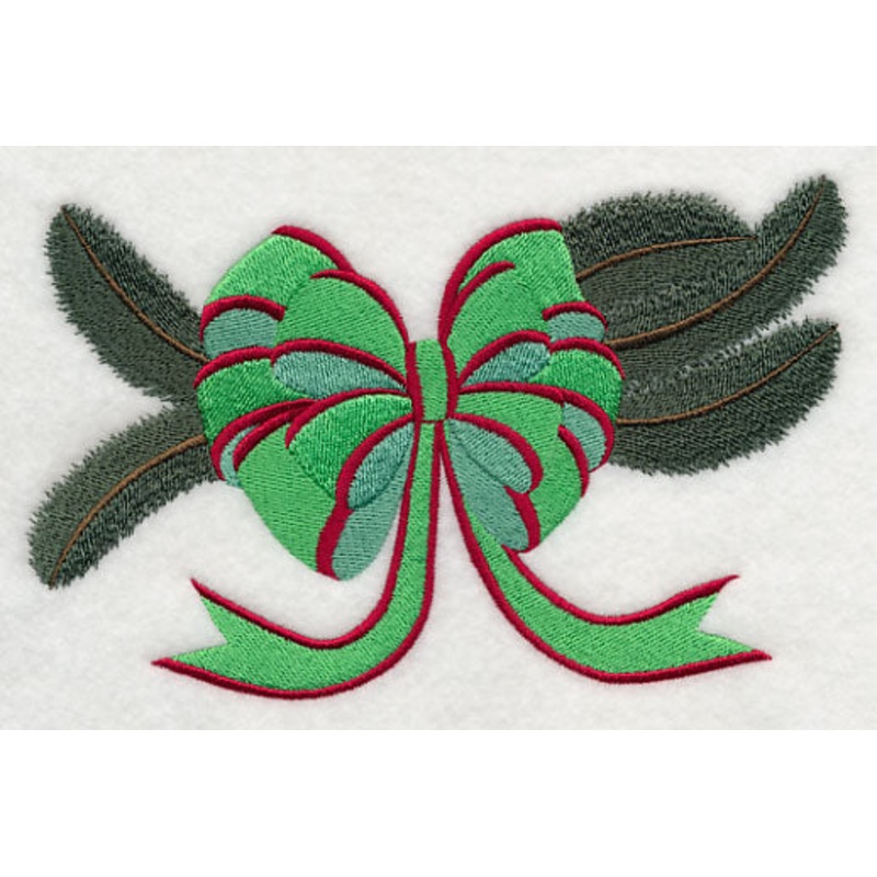 Bow on Pine Bough|4.5″ x 6.74″ / 114.33mm x 171.25mm|2.63″ x 3.95″ / 66.71mm x 100.39mm|All Sizes