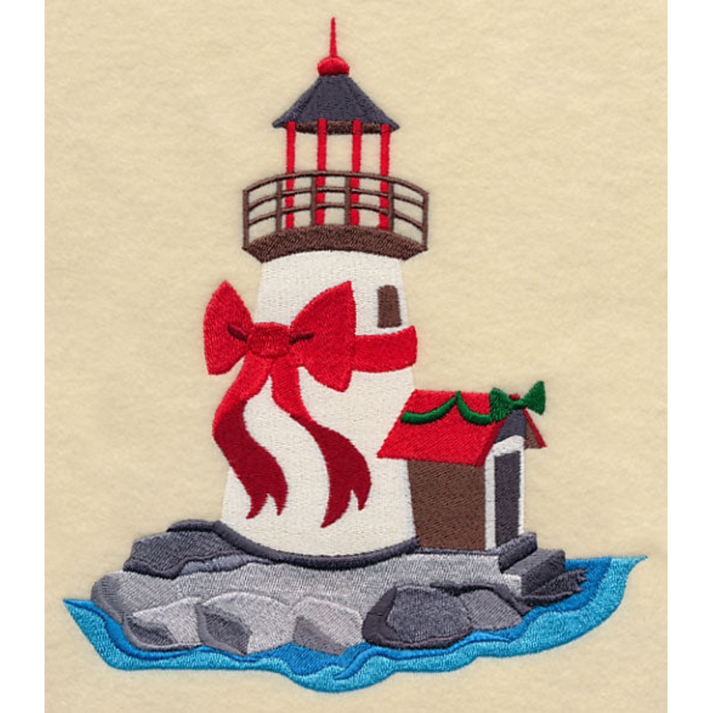 Christmas at the Beach Lighthouse