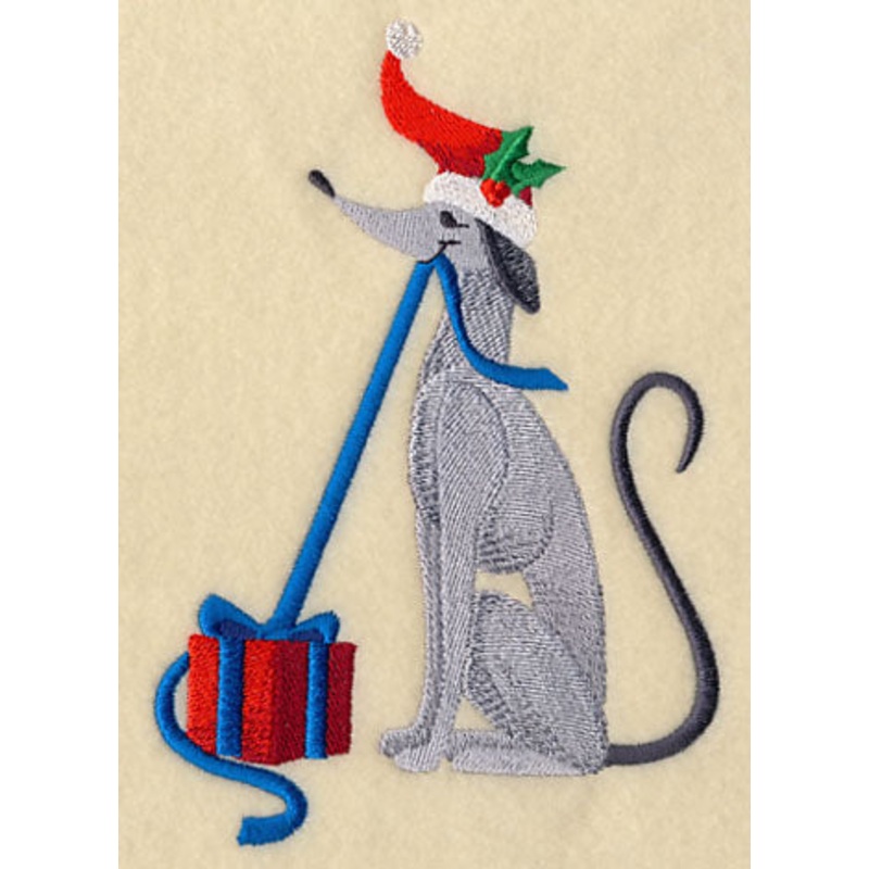 Christmas Canine – Holly|6.31″ x 4.27″ / 160.27mm x 108.46mm|3.86″ x 2.62″ / 98.04mm x 66.55mm|All Sizes