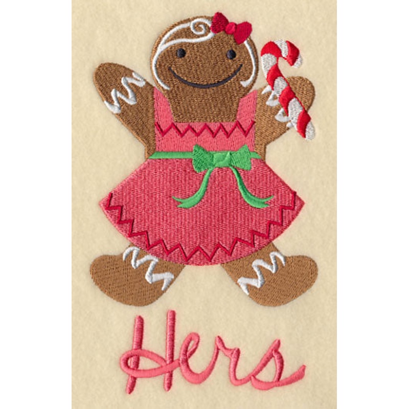 Christmas Gingerbread – Hers|6.84″ x 4.1″ / 173.74mm x 104.14mm|3.87″ x 2.32″ / 98.3mm x 58.93mm|All Sizes