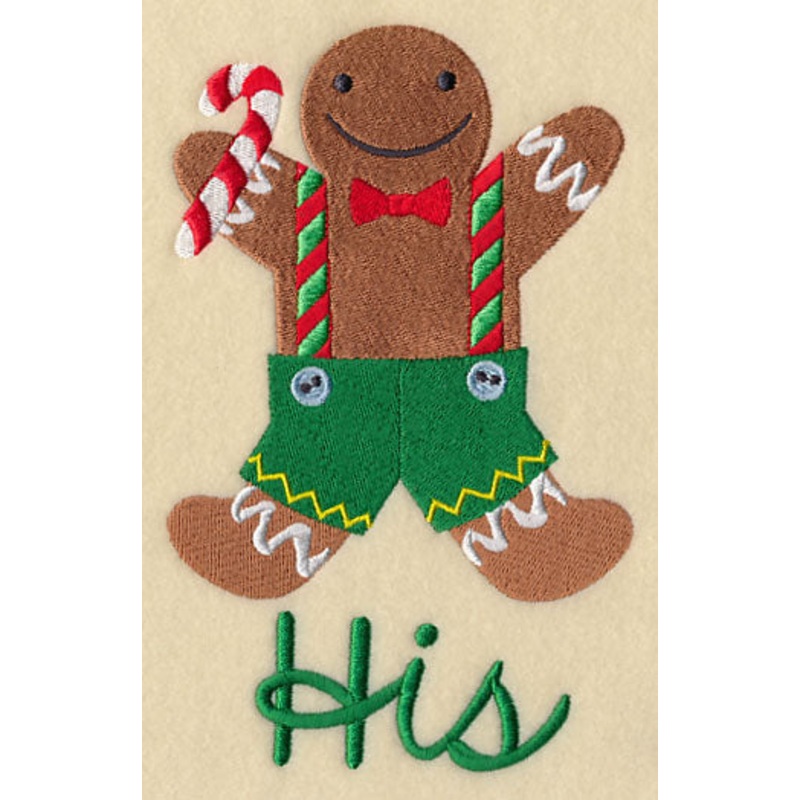 Christmas Gingerbread – His|6.86″ x 4.24″ / 174.24mm x 107.7mm|3.88″ x 2.39″ / 98.55mm x 60.71mm|All Sizes