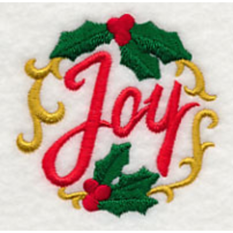 Christmas Joy|2.45″ x 2.47″ / 62.35mm x 62.78mm