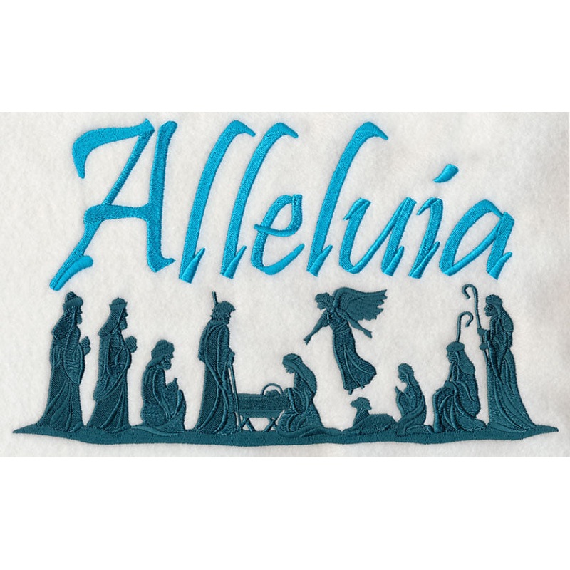 Christmas Wish Silhouette – Alleluia