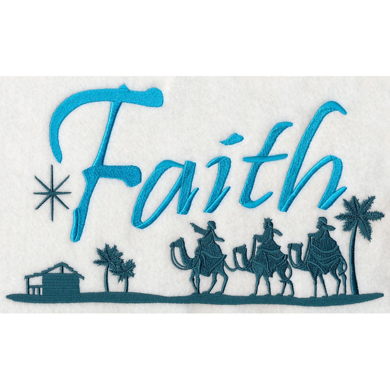 Christmas Wish Silhouette – Faith