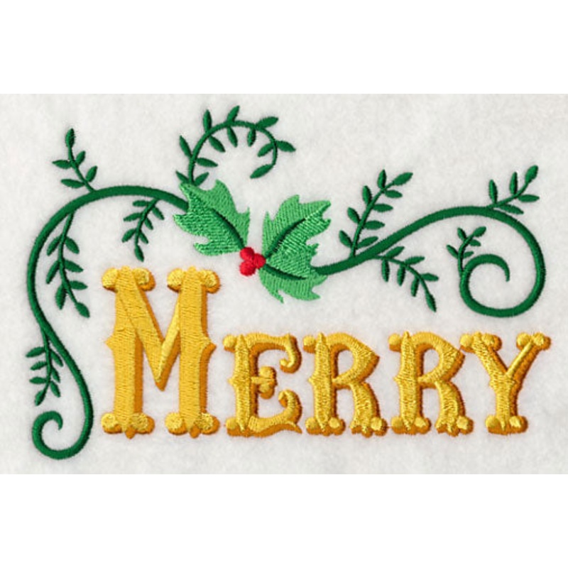 Classic Holiday Wishes – Merry