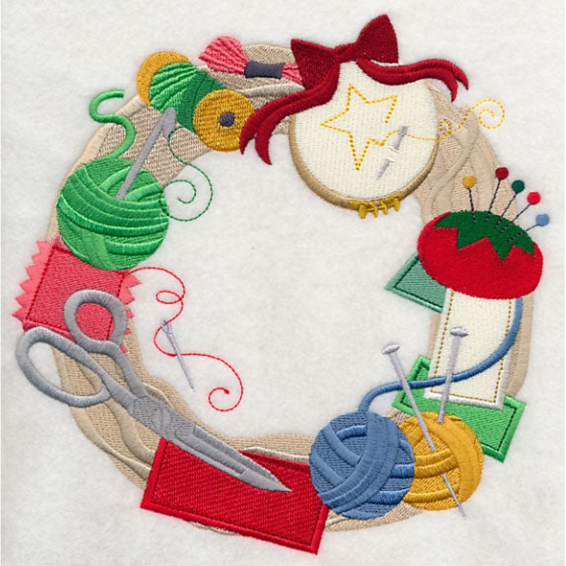 Crafty Wreath|7.62″ x 7.79″ / 193.55mm x 197.87mm|6.9″ x 7.05″ / 175.26mm x 179.07mm|5.87″ x 6.01″ / 149.1mm x 152.65mm|4.88″ x 4.98″ / 123.95mm x 126.49mm|3.78″ x 3.86″ / 96.01mm x 98.04mm|All Sizes