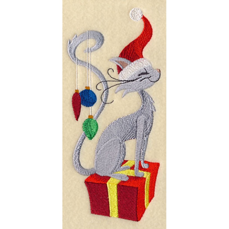 Feliz Feline – Noel|6.84″ x 2.98″ / 173.75mm x 75.64mm|3.86″ x 1.68″ / 97.92mm x 42.78mm|All Sizes