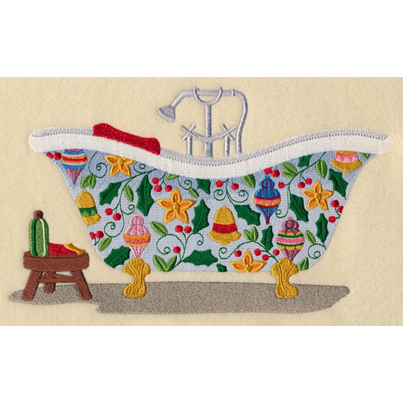 Festive Bathtub|5.71″ x 9.4″ / 144.97mm x 238.75mm|4.74″ x 7.8″ / 120.32mm x 198.21mm|4.16″ x 6.85″ / 105.68mm x 174mm|All Sizes