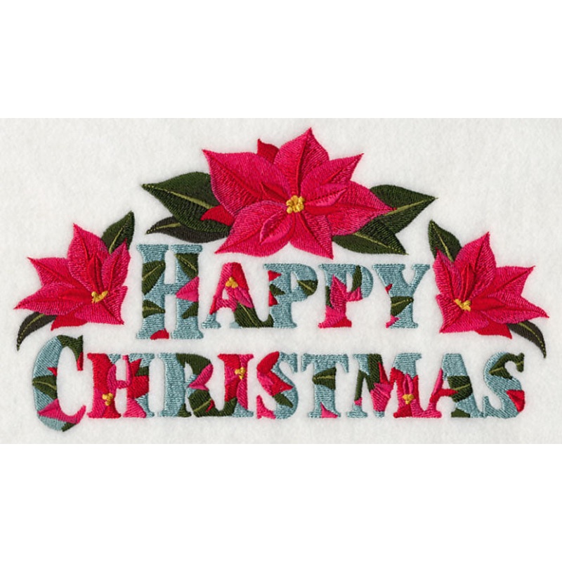 Festive Florals – Happy Christmas