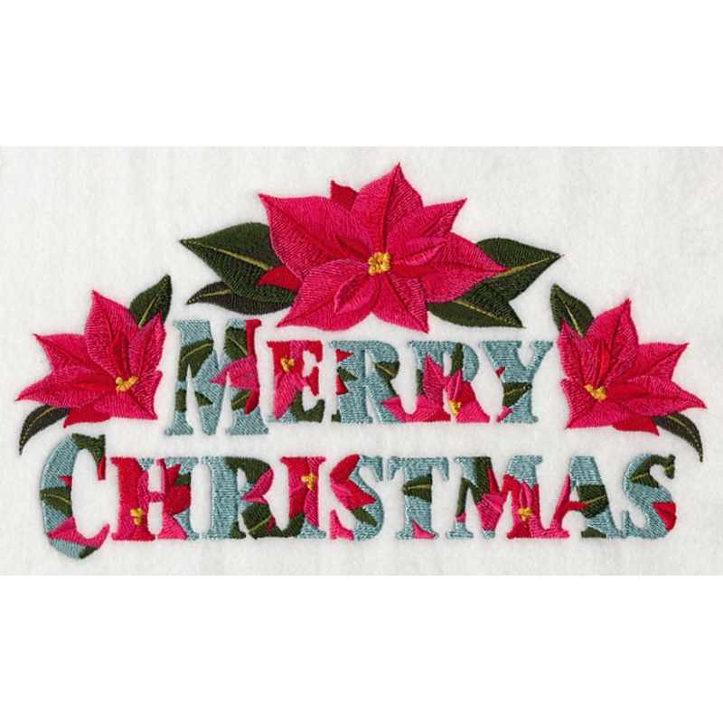 Festive Florals – Merry Christmas