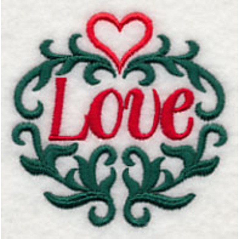 Love|2.49″ x 2.52″ / 63.26mm x 63.95mm
