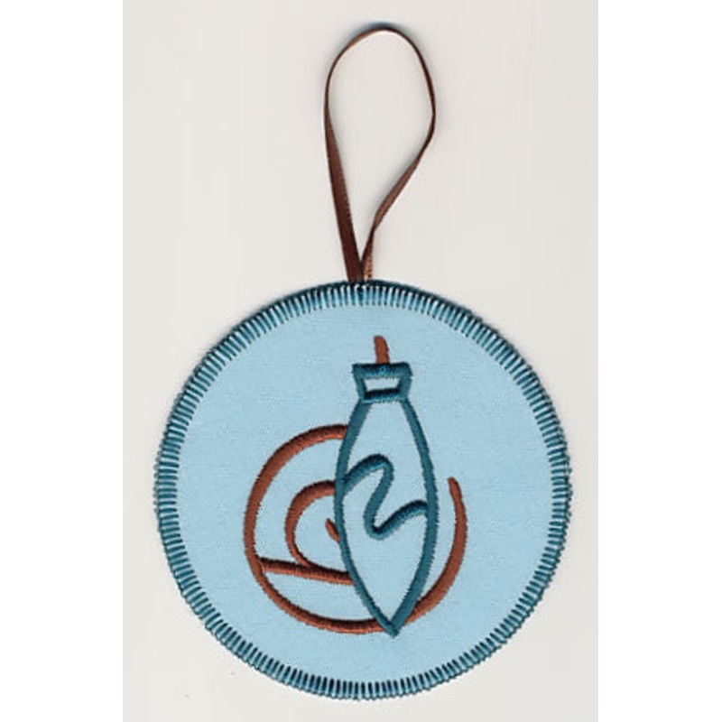Art Nouveau Antique Ornament (In-the-Hoop)